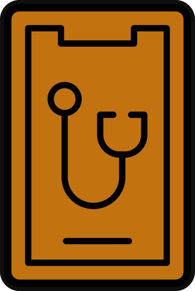 Mobile Medical Vector Icon Design