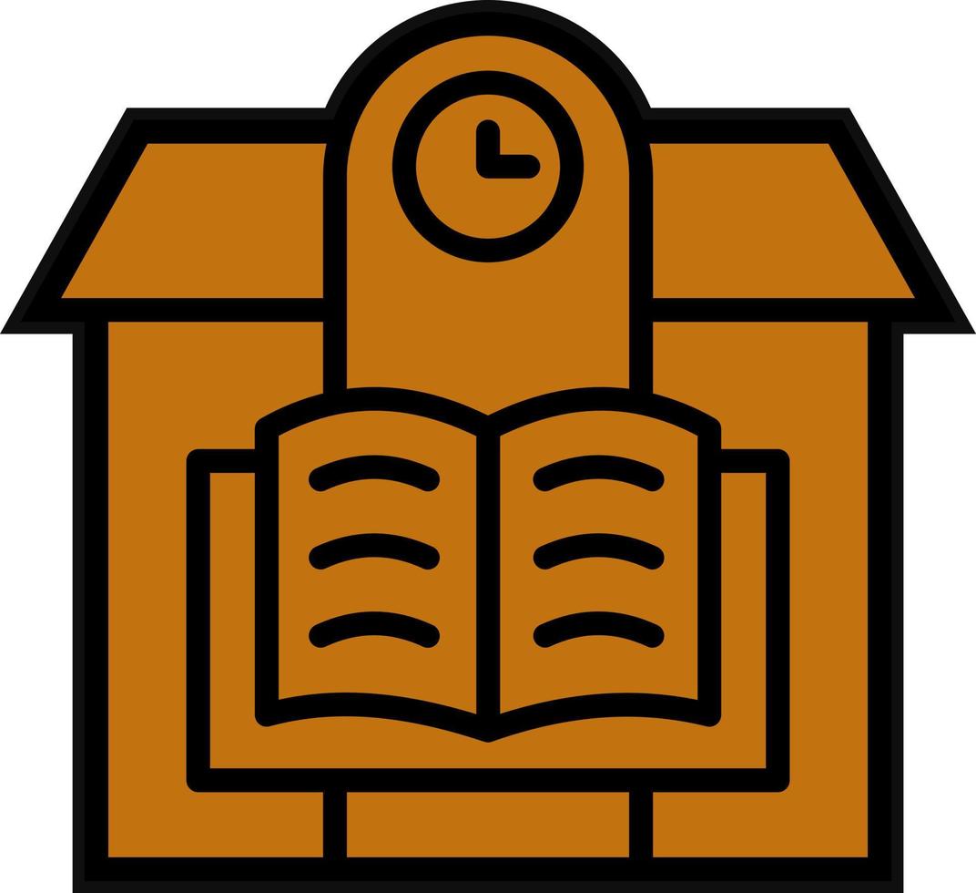 Home Schooling Vector Icon Design