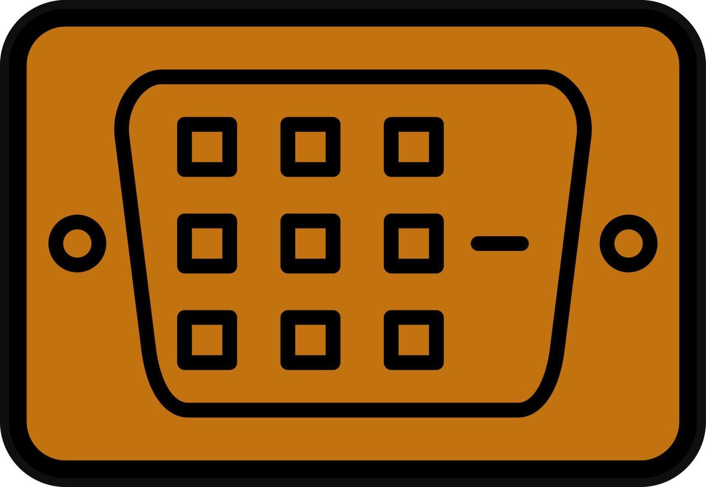 DVI Vector Icon Design