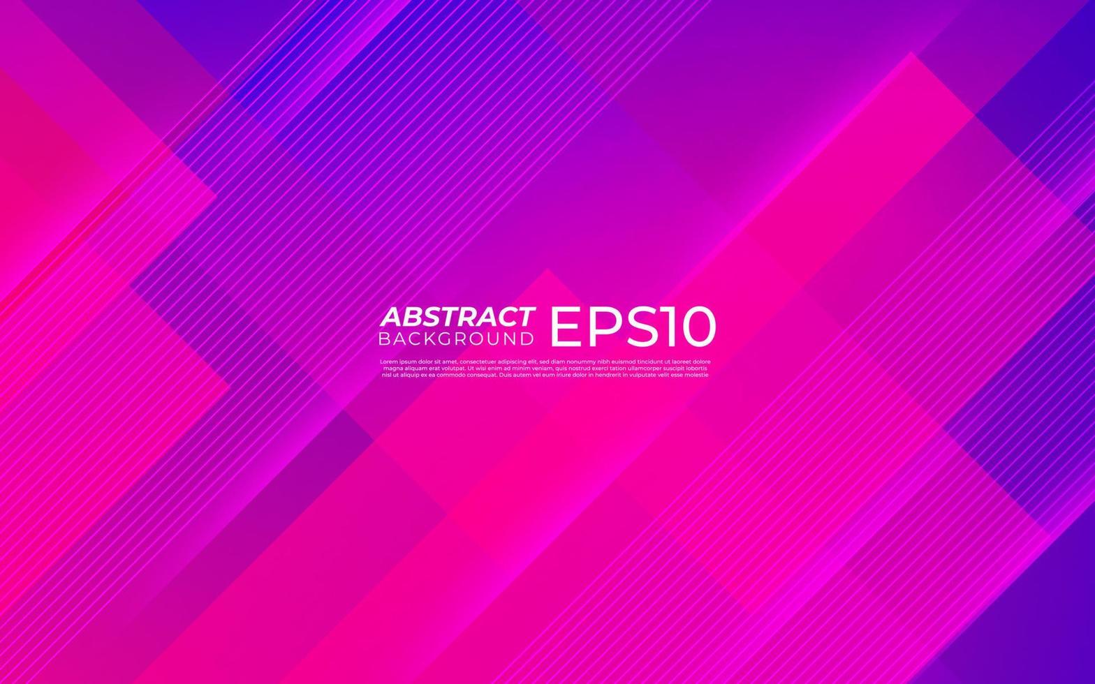abstract pink gradient liquid color with geometric shape background. eps10 vector