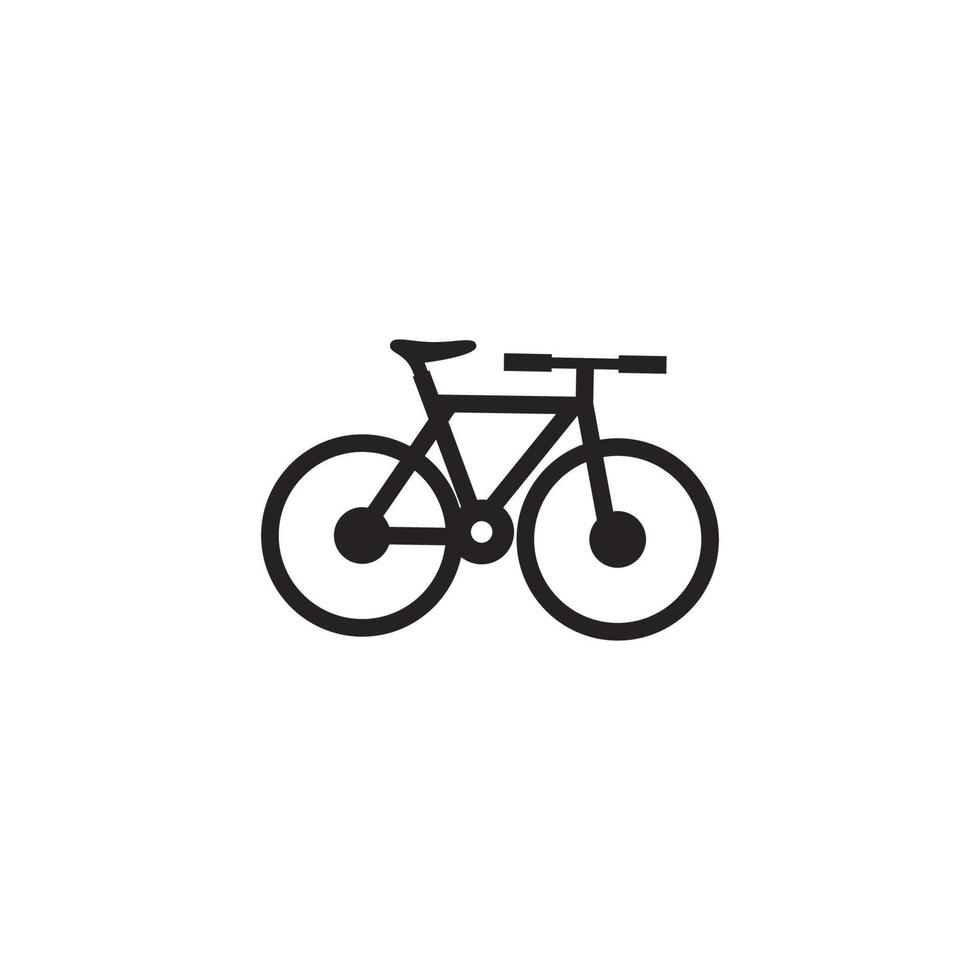 conjunto icono bicicleta. vector ilustración