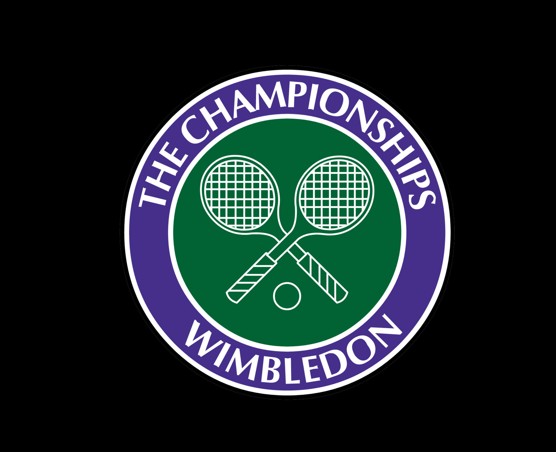 Wimbledon The championships Logo Symbol Tournament Open Tennis Design