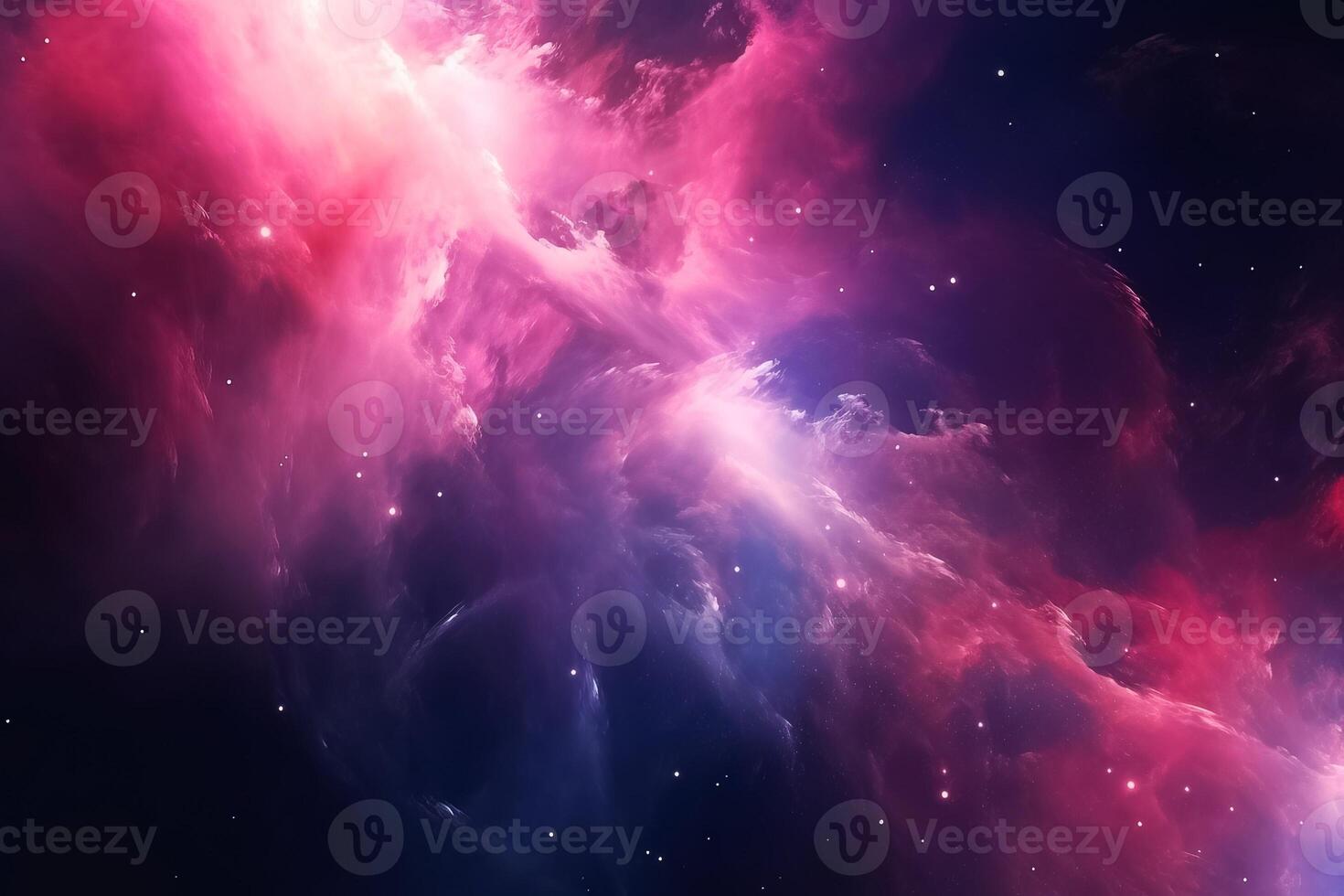 Abstract bright ulraviolet space colorful clouds background. . photo