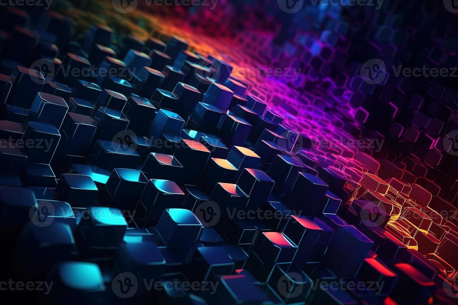 Abstract futuristic space sci-fi background. . photo