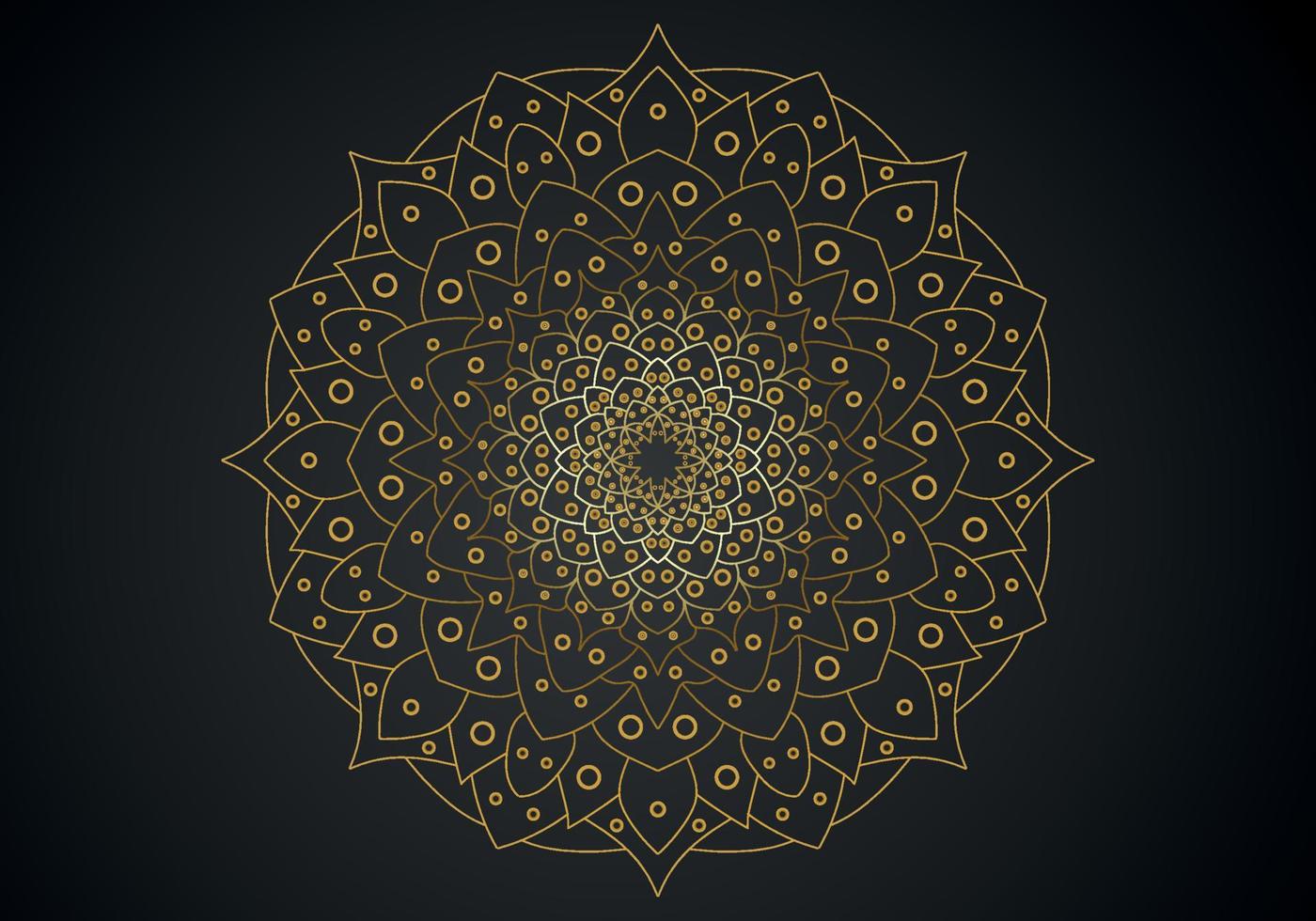 Luxury mandala background with golden arabesque pattern Arabic Islamic east style. Ramadan Style Decorative mandala. Mandala for print vector