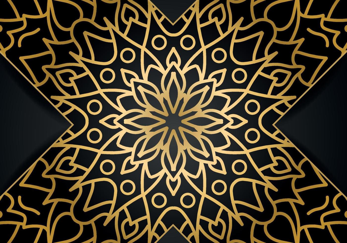 Luxury mandala background with golden arabesque pattern Arabic Islamic east style. Ramadan Style Decorative mandala. Mandala for print vector