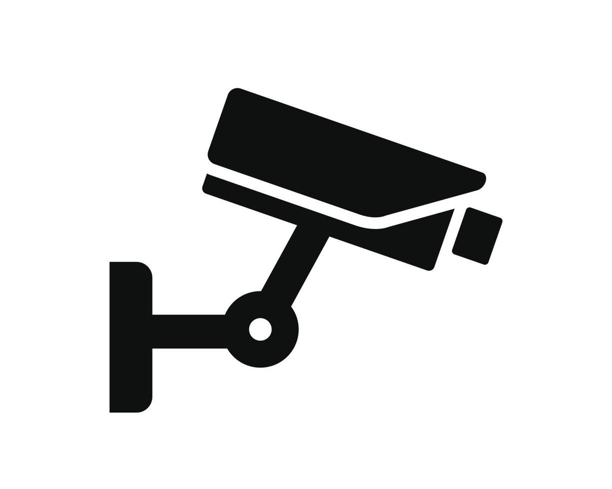 CCTV icon isolated on white background vector