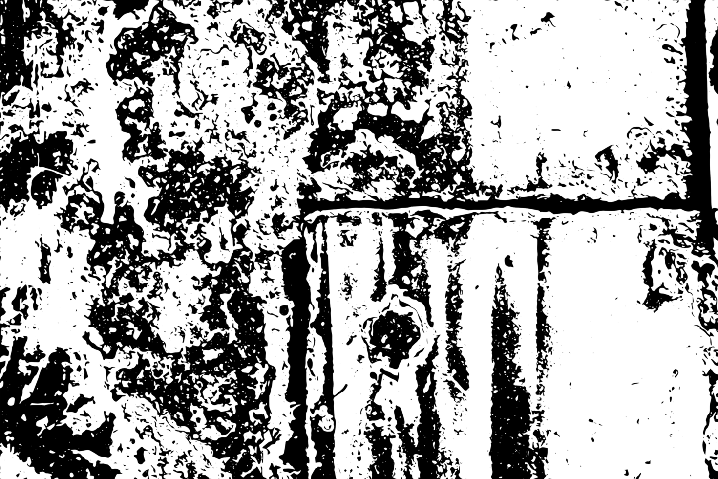 rustikal Grunge Textur mit Korn und Flecken. abstrakt Lärm Hintergrund. png Grafik Illustration mit transparent Hintergrund.