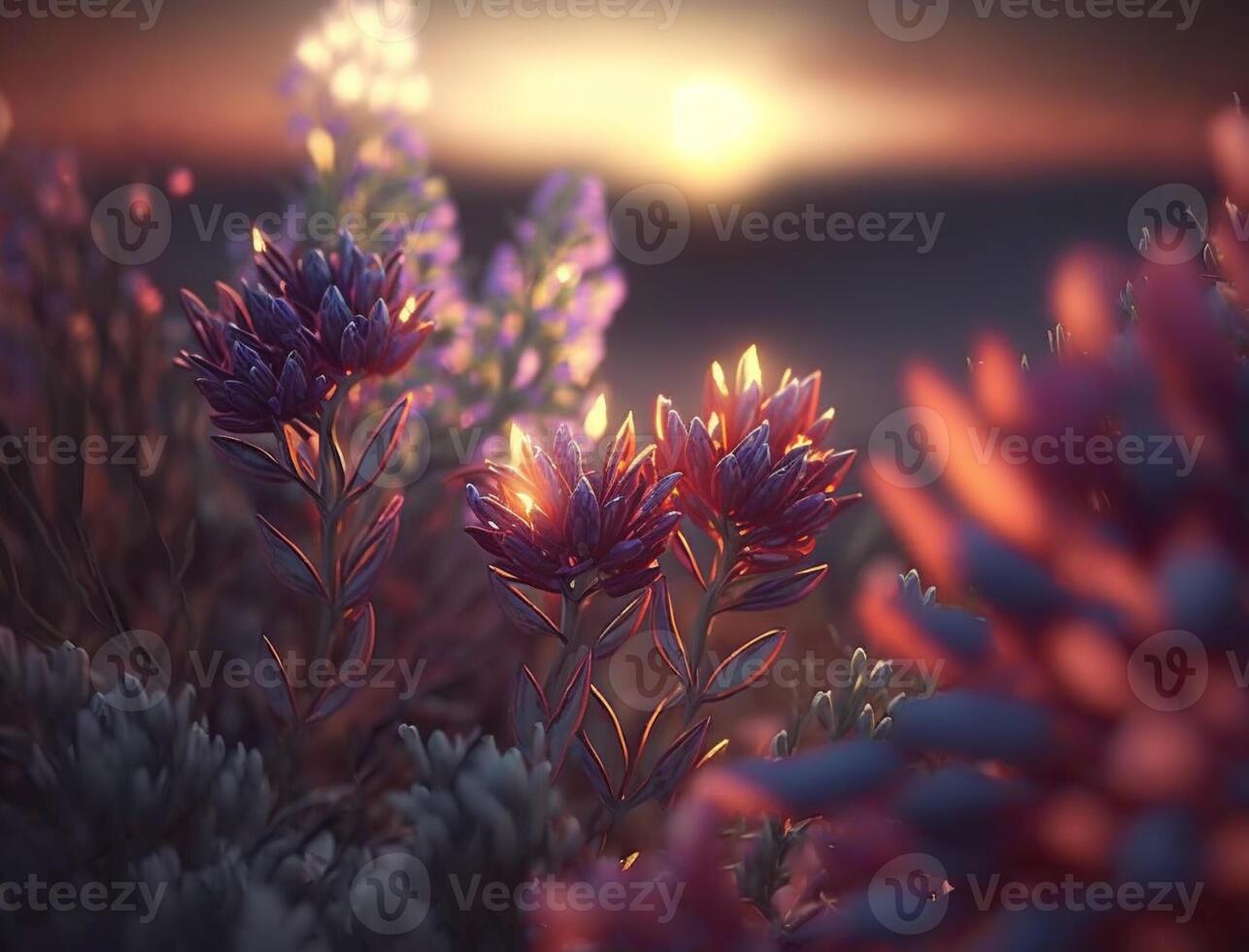 Spring Flower Natural Background Illustration photo