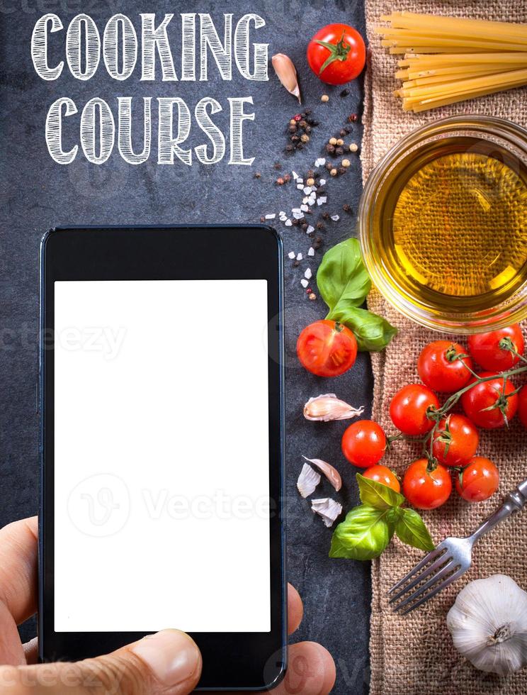 Cooking course concept photo