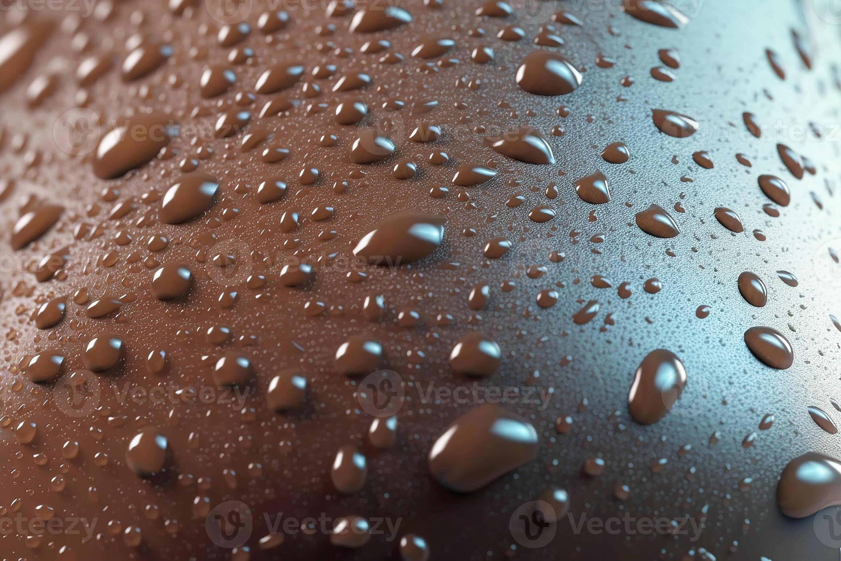 Drops of water on a woman’s tanned skin. Background. Generative AI