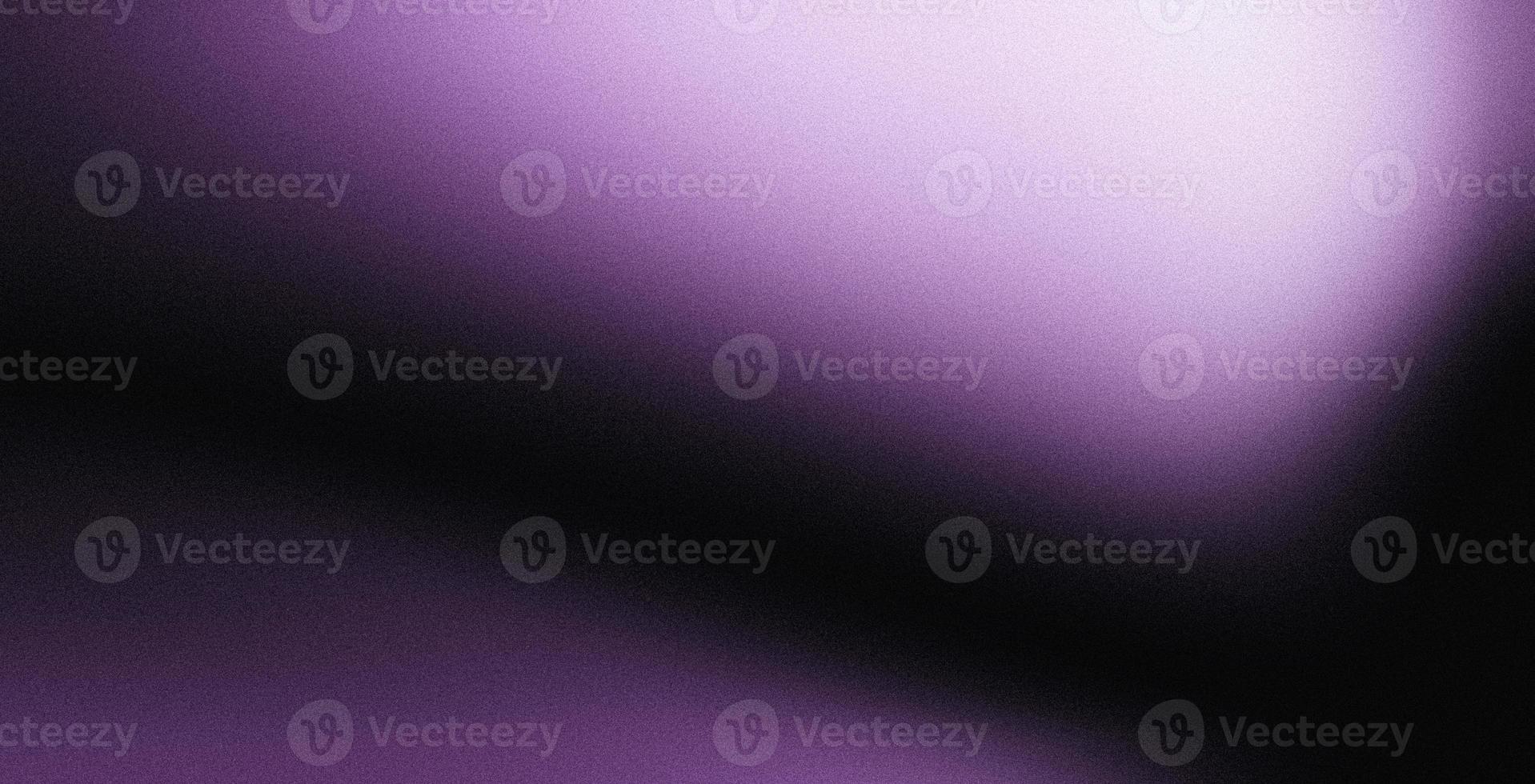 White purple blurred abstract gradient on dark grainy background, glowing light spot, large banner size photo