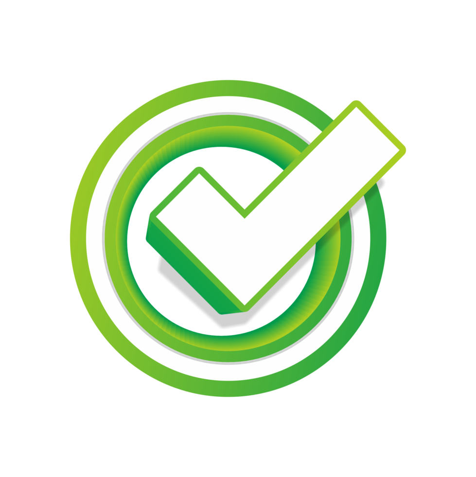green checkmark icon png