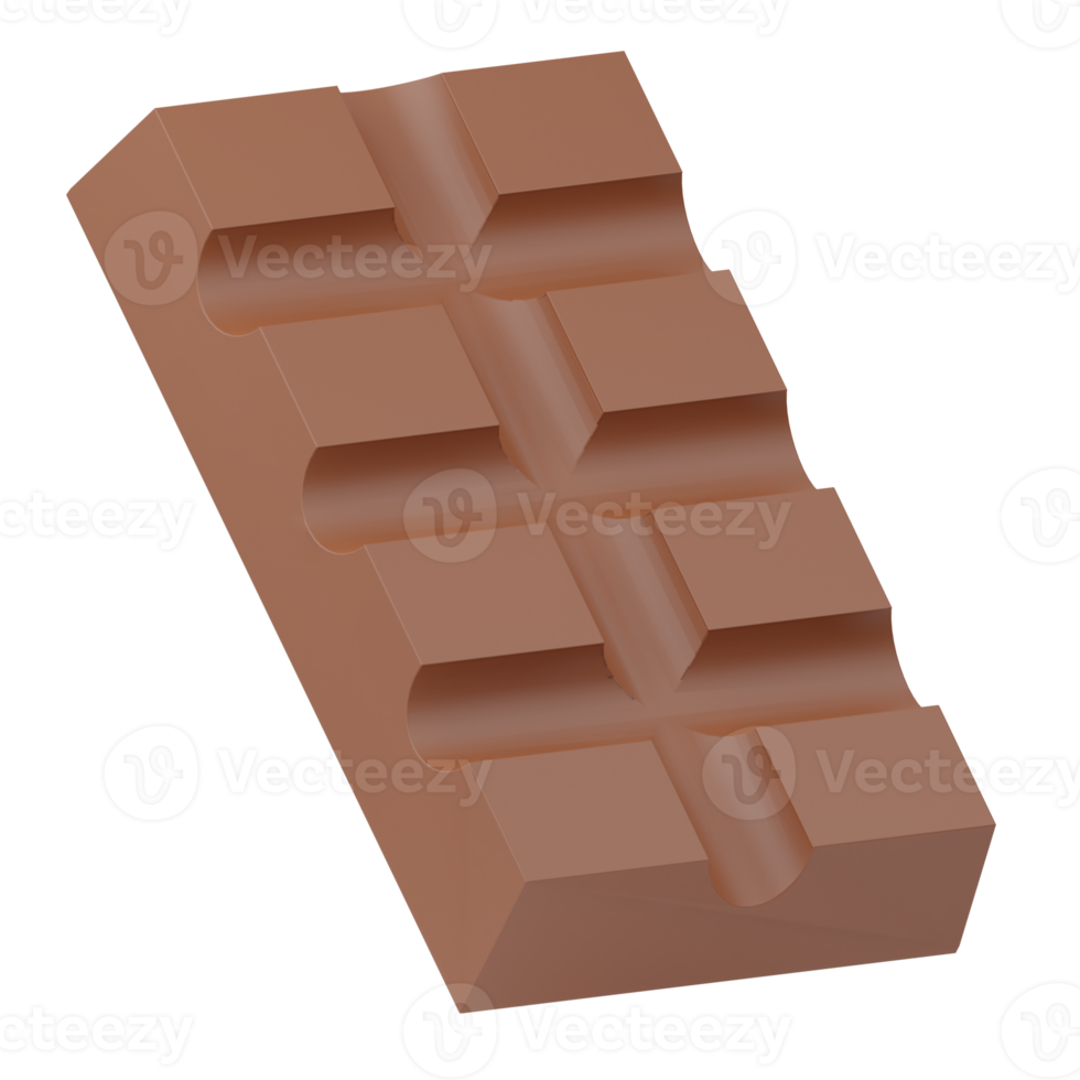 Chocolate mother's day 3D Illustration png