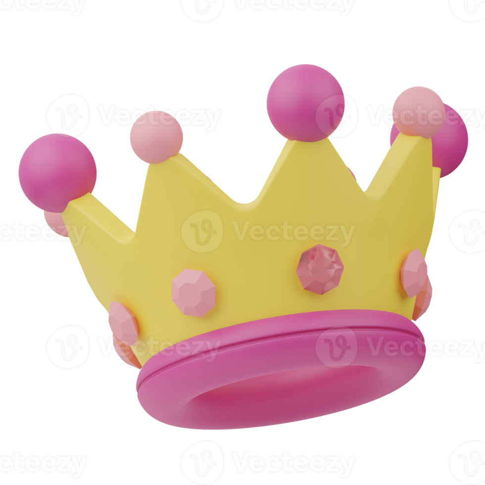 Crown mother's day 3D Illustration png