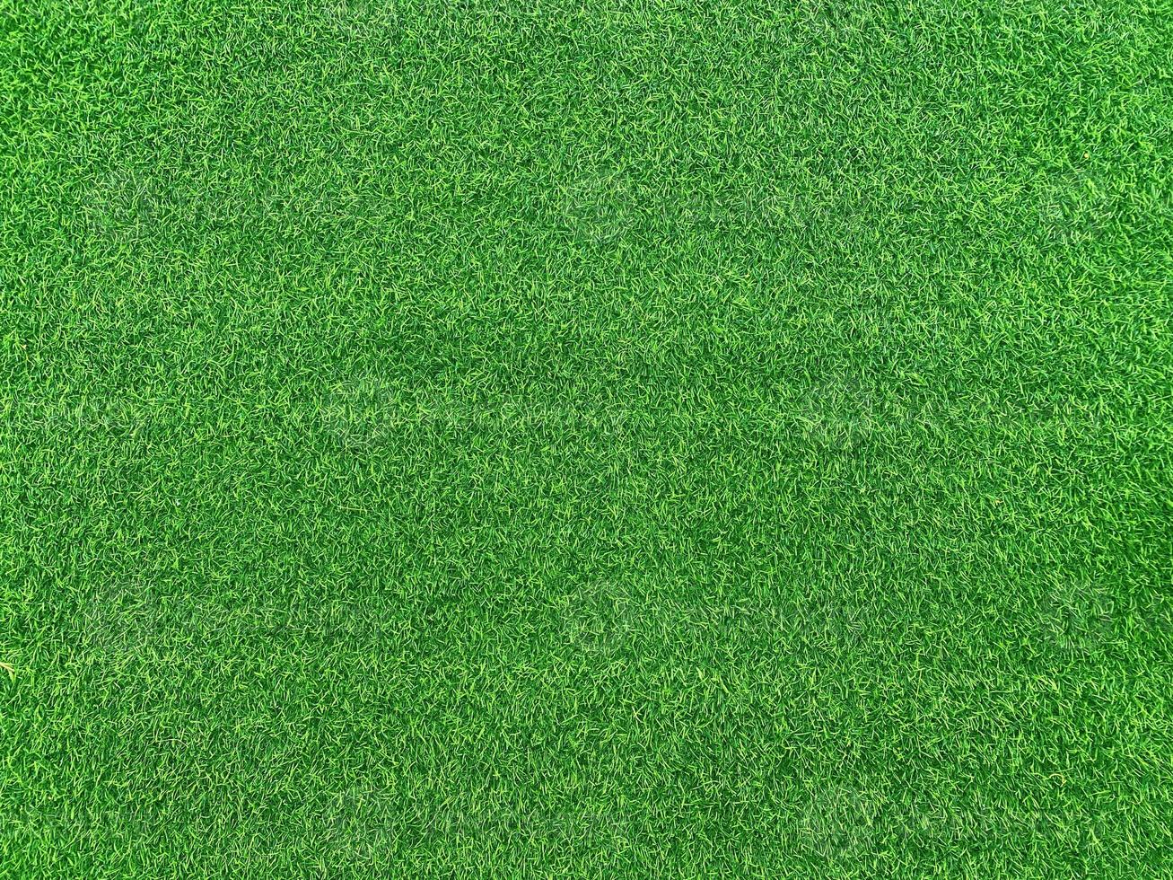 Green grass texture background grass garden concept used for making green background football pitch, Grass Golf, green lawn pattern textured background.. photo