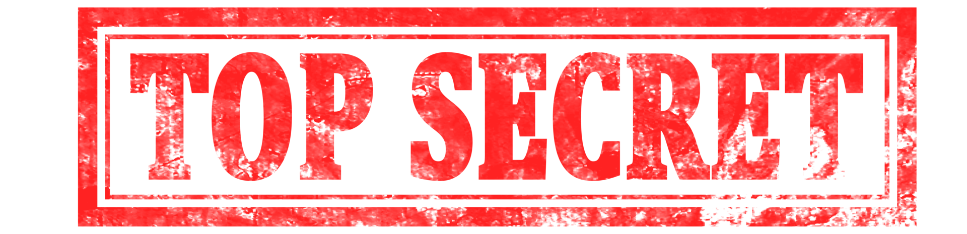 Top Secret Red Ink Stamp png