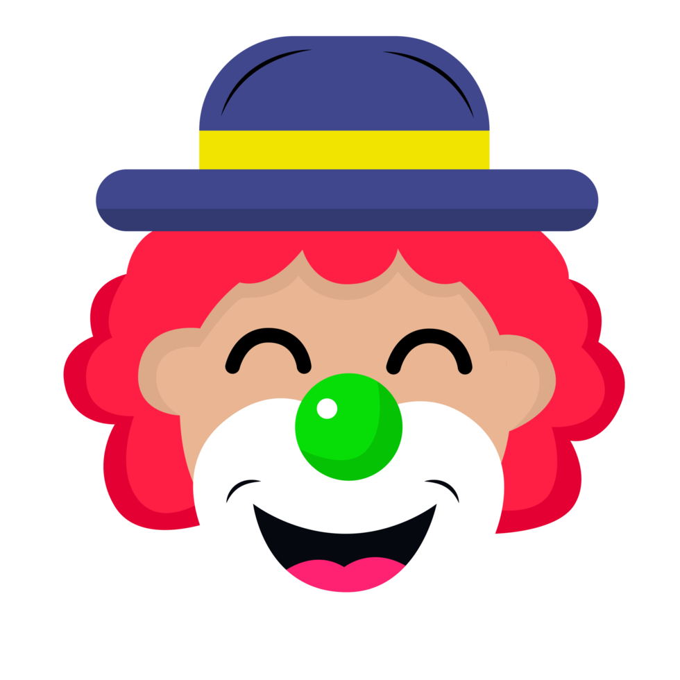 Clown Smile Face png
