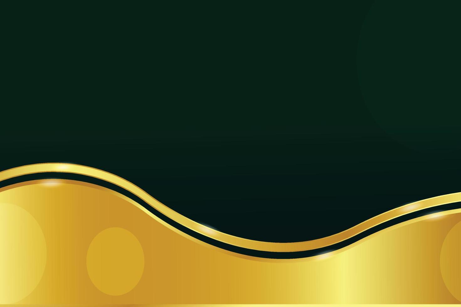 Vector golden background banner design