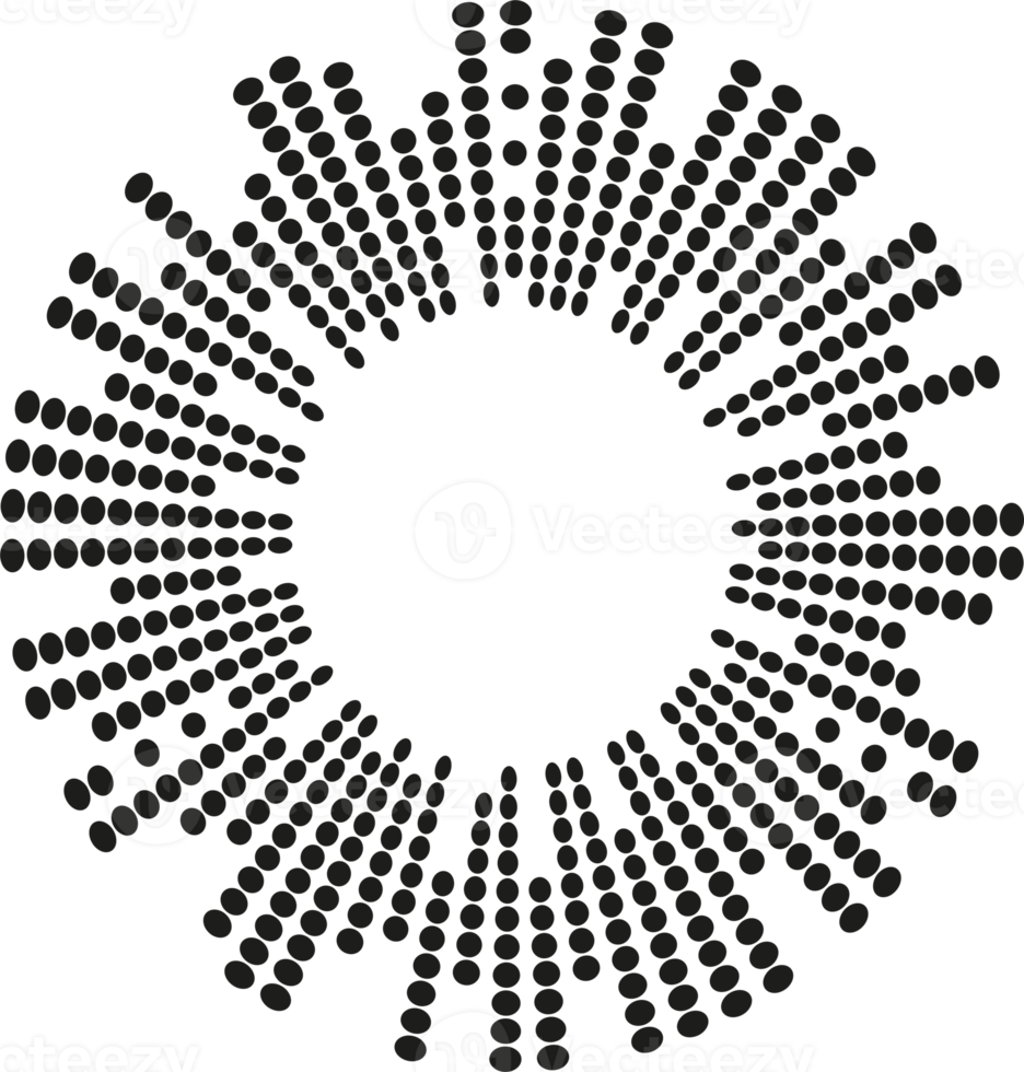 abstrait circulaire égaliseur. eq rond l'audio les ondes sonores. graphique égaliseur. Cadre png