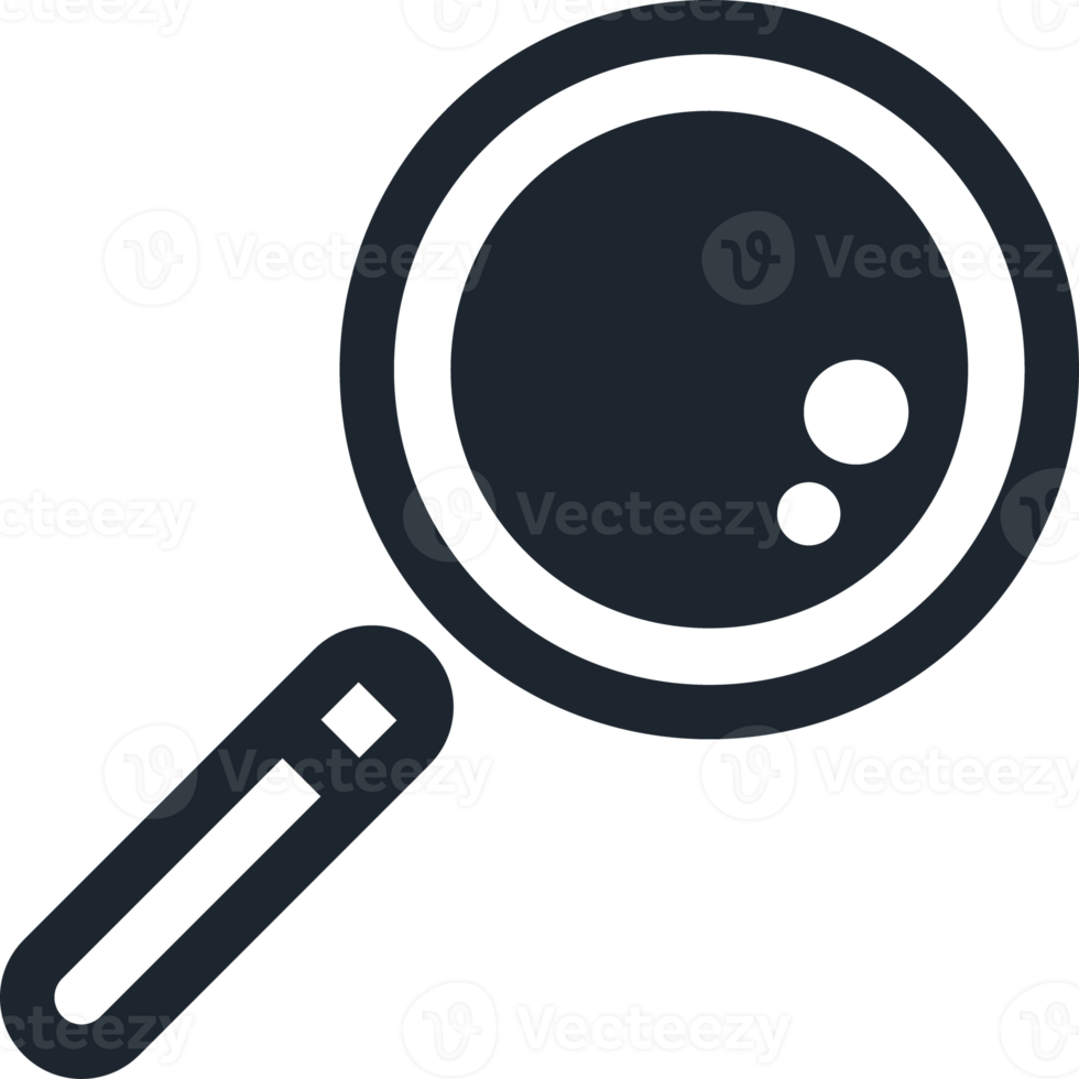 Magnifying glass icon, Search icon. 22936371 PNG