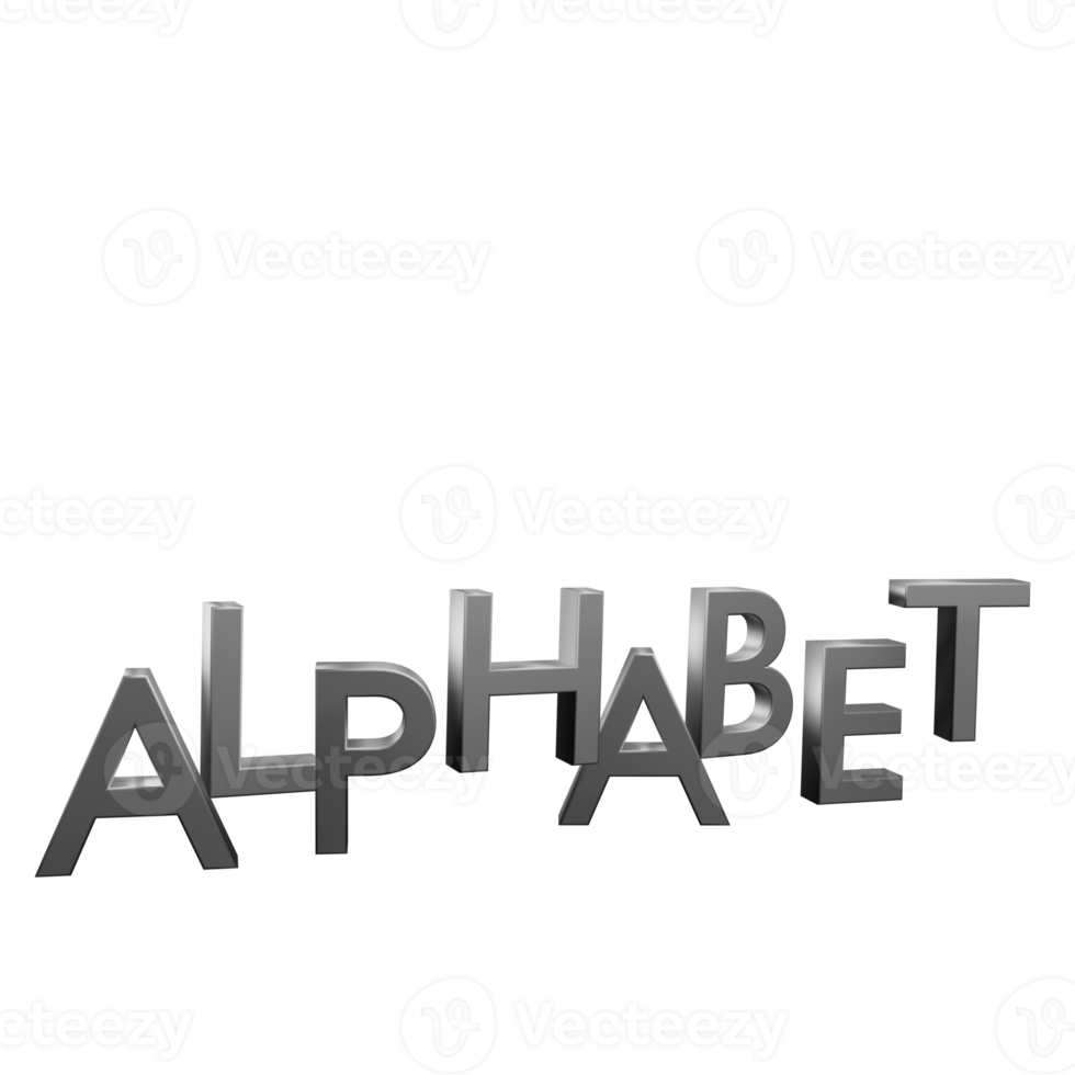 alphabet sign 3d icon png