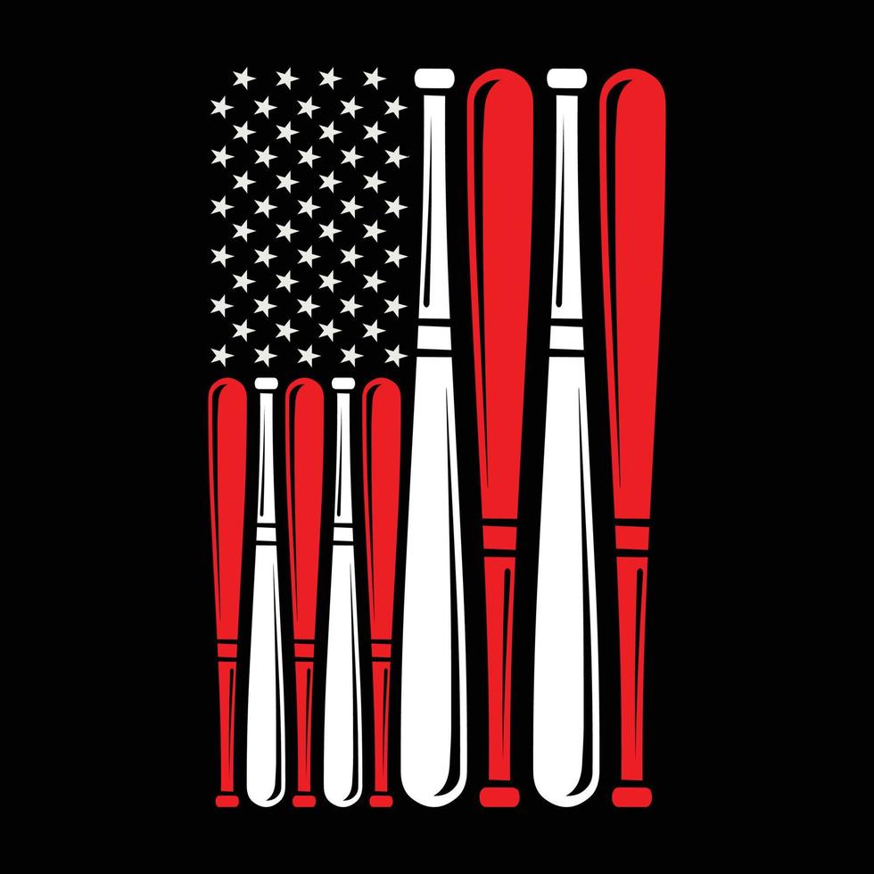 Clásico béisbol americano bandera camisa, béisbol americano bandera camisa, béisbol vector, béisbol amante camisa, béisbol murciélago svg camisa impresión modelo vector