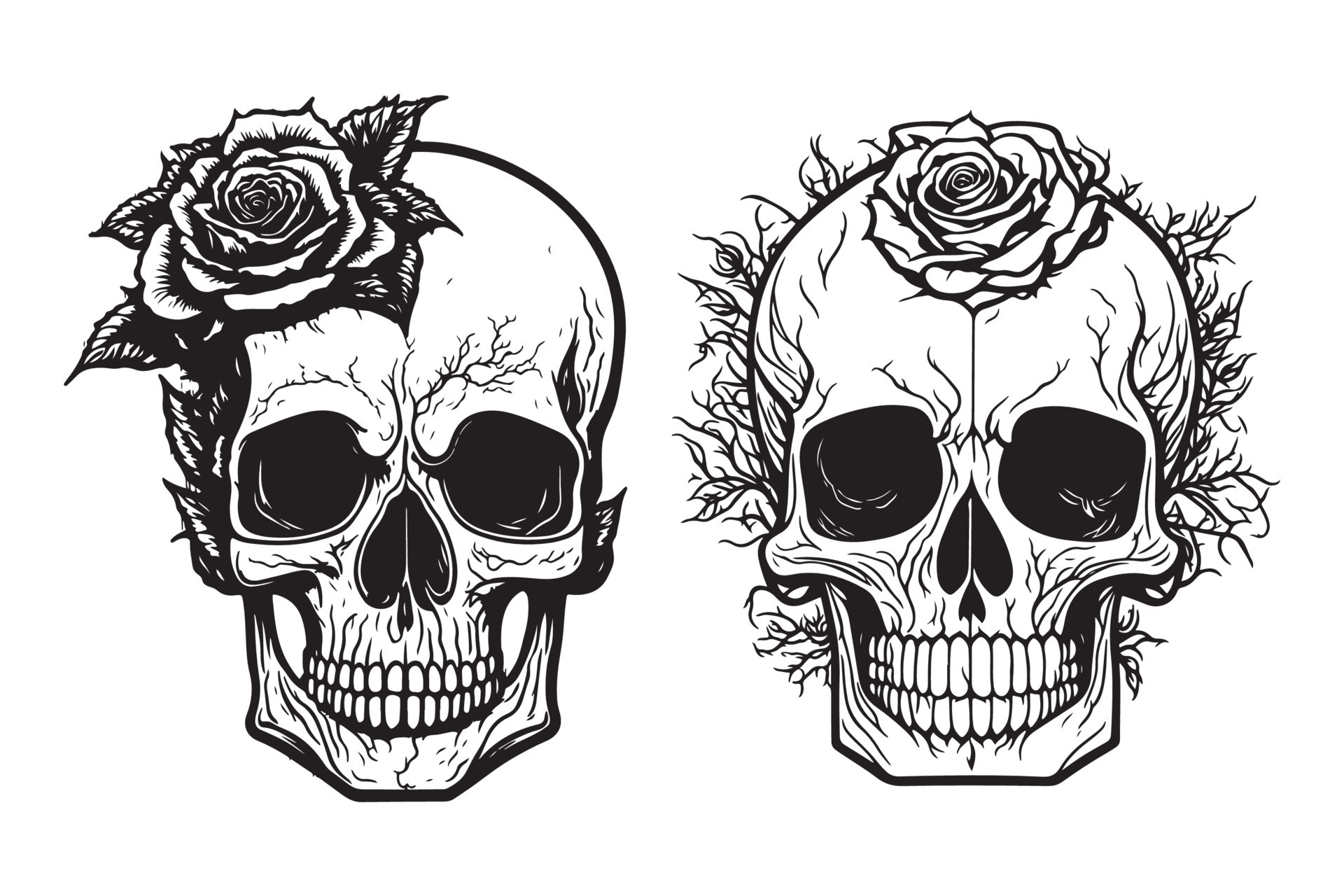 Skull  Roses by Danielle Merricks at Ophelia Bespoke Tattooing in Lytham  UK  rtattoos