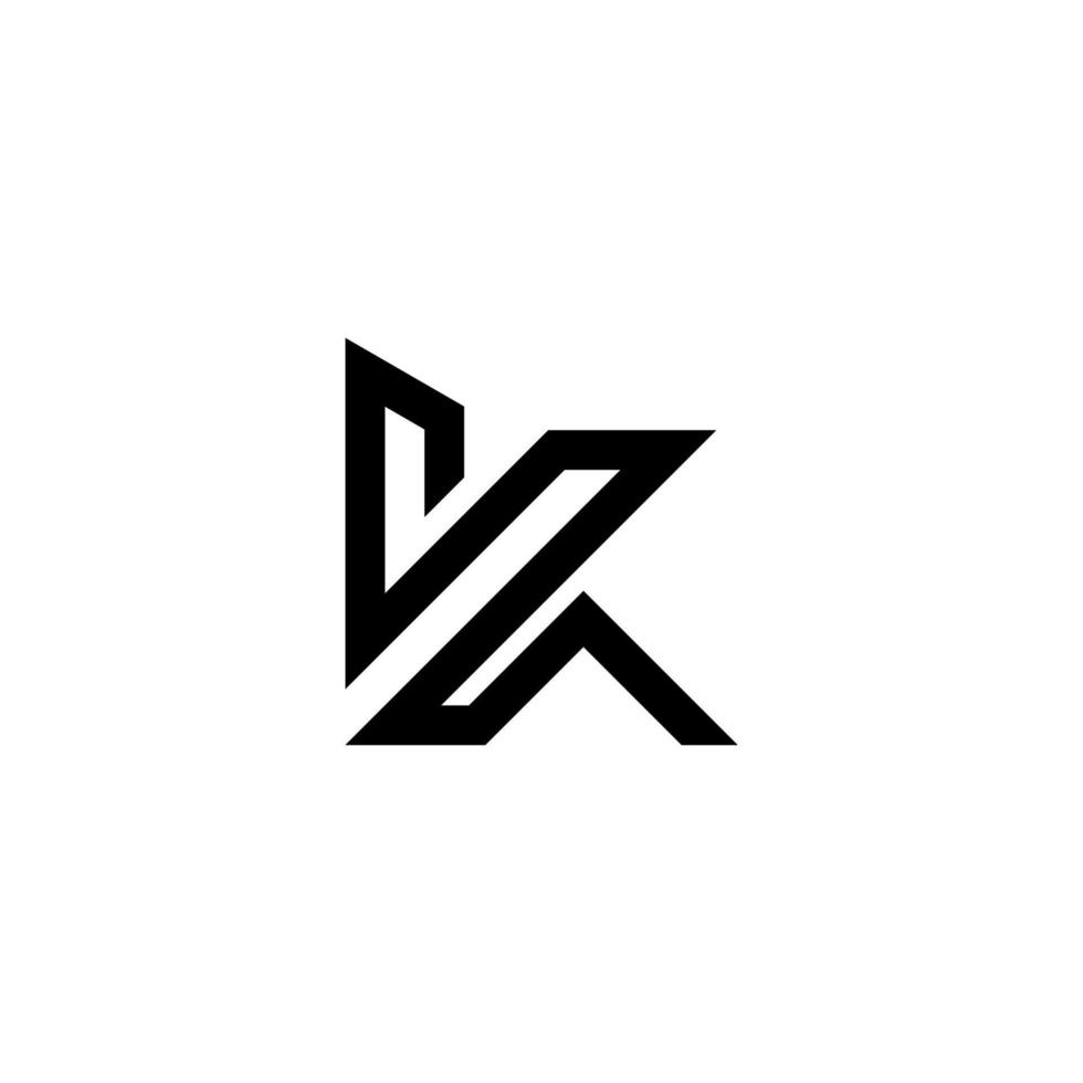 inicial k hogar logo monograma icono vector plantilla.logo k