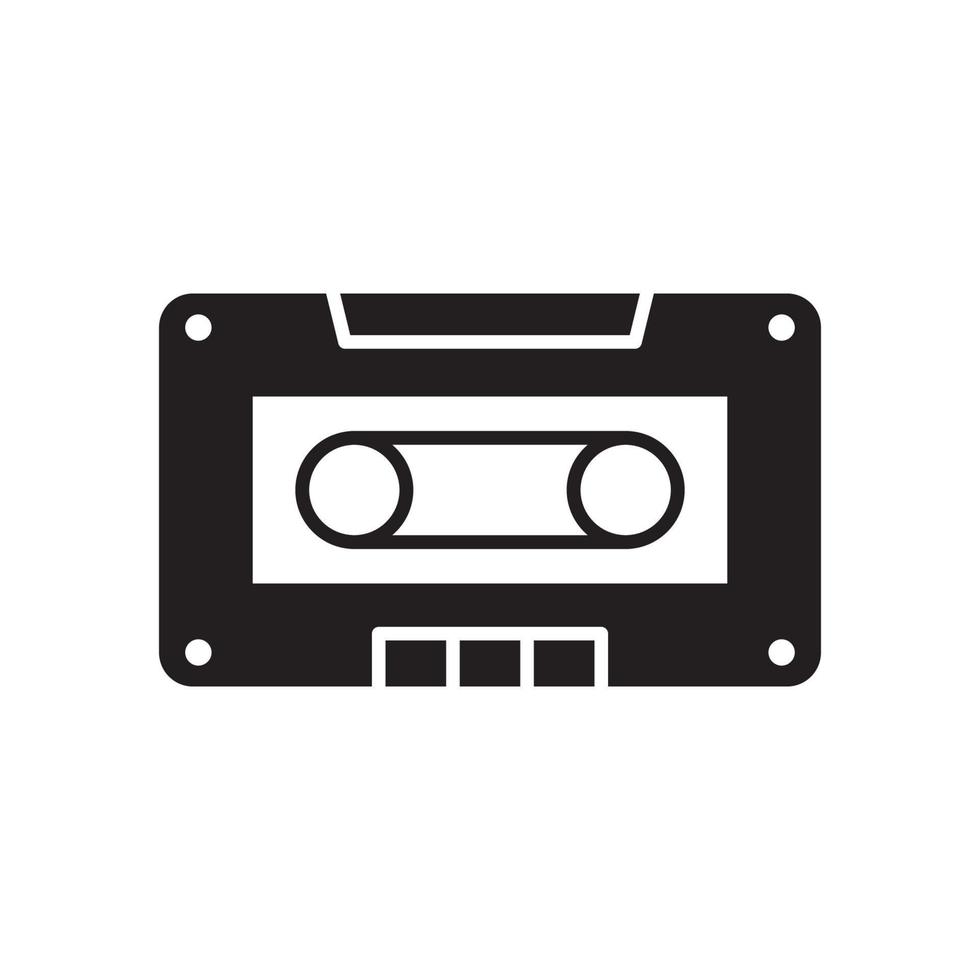 Cassette Tape icon vector design templates
