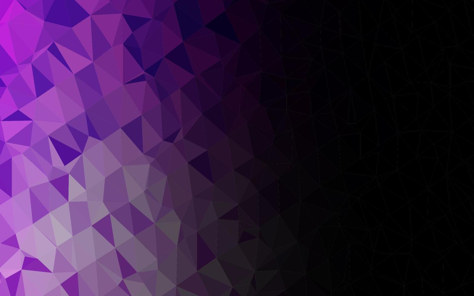 Light Purple vector abstract polygonal layout.