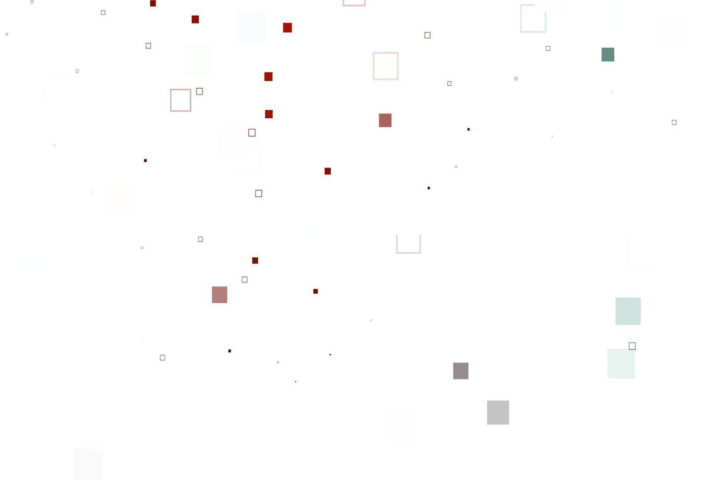 Light Red vector pattern with crystals, rectangles.