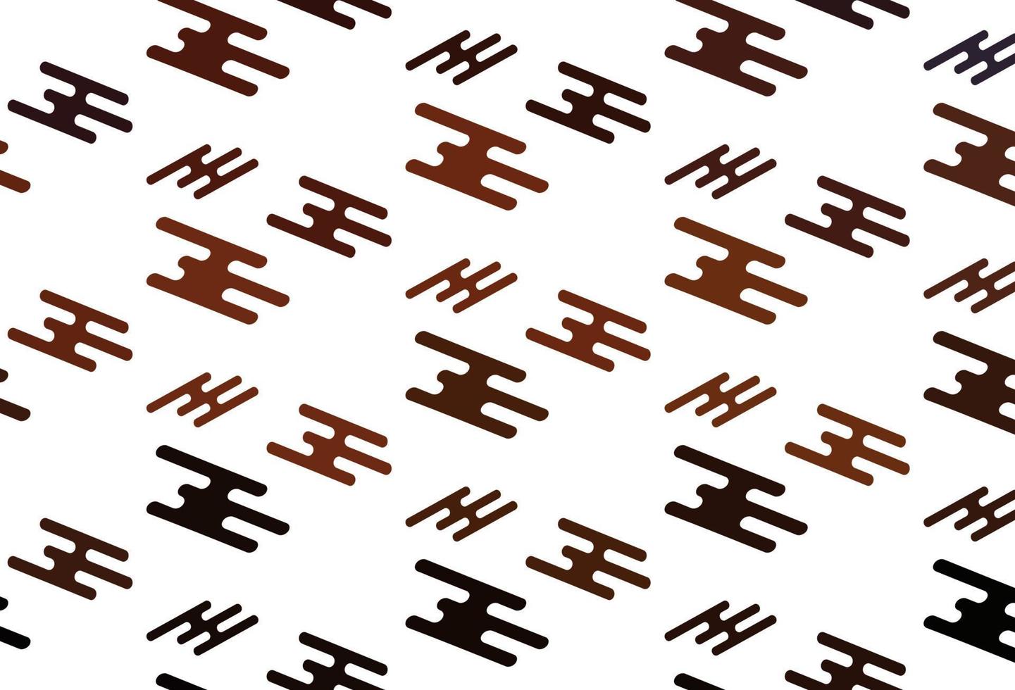 Light Red vector backdrop with long lines.
