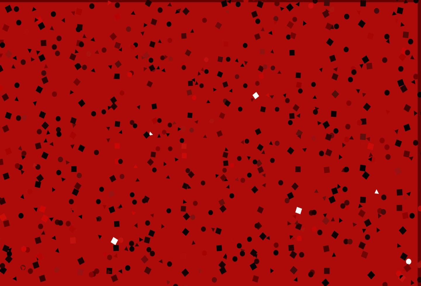 Light Red vector backdrop with lines, circles, rhombus.