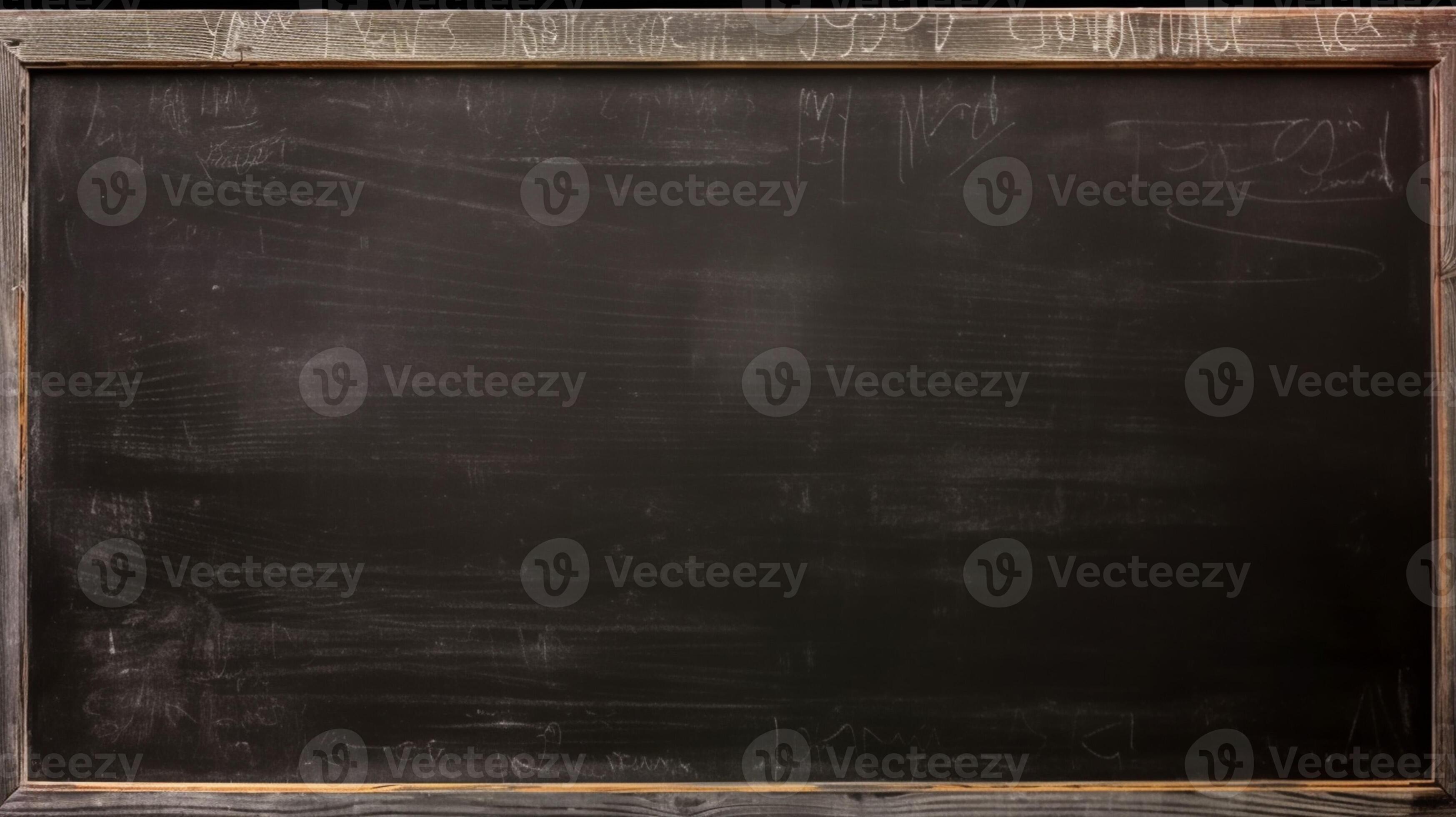 Blackboard background, school blackboard, chalkboard, grunge texture, dark  wallpaper, room wall, Black chalkboard background AI Generative 22937956  Stock Photo at Vecteezy