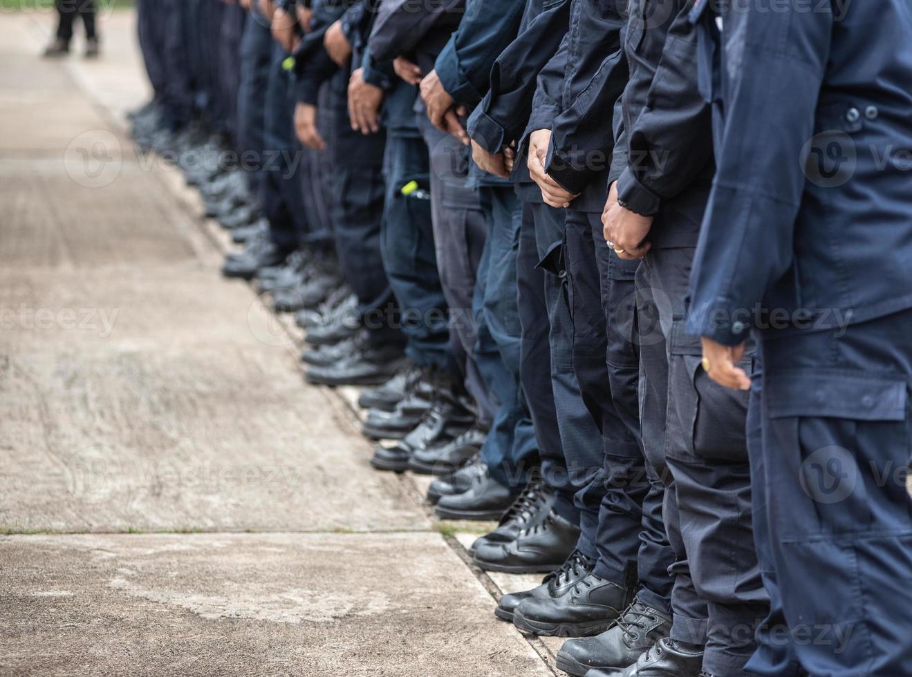 Riot police clashed with the protesters. photo