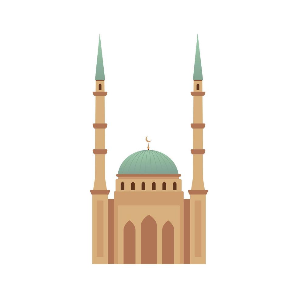 Muslim mosque vector illustration