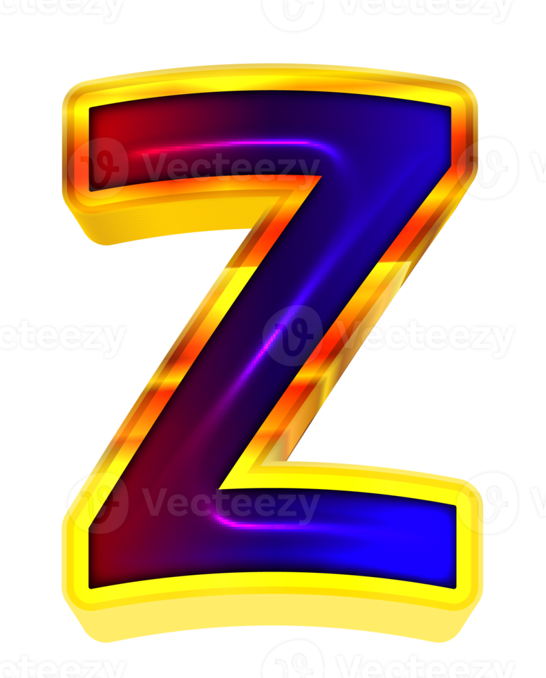 Glossy alphabet letters png