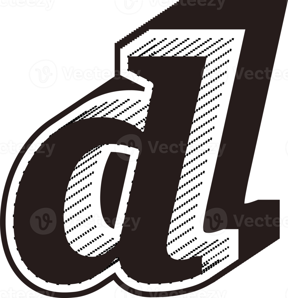 Black and white letters png