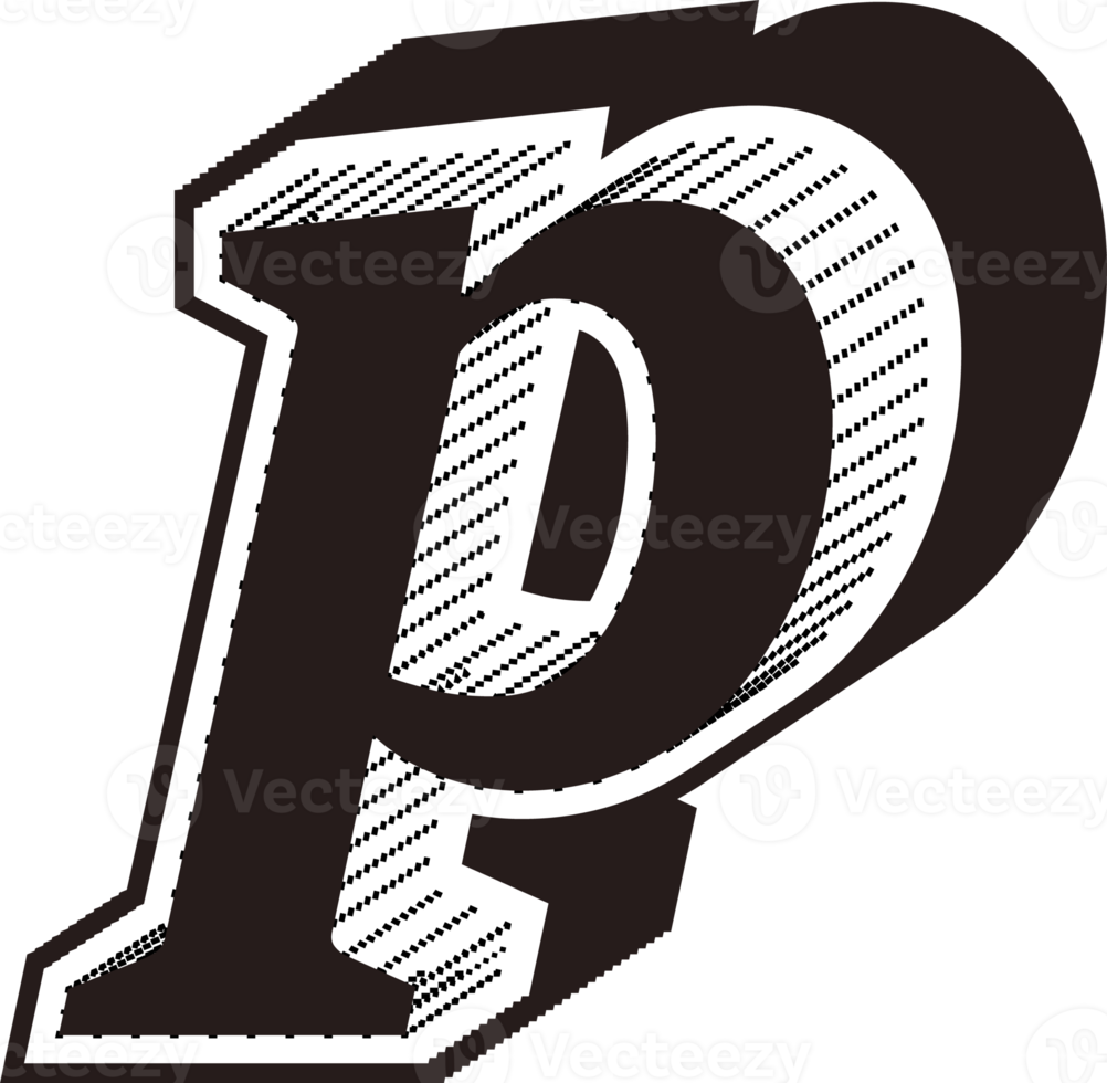 Black and white letters png