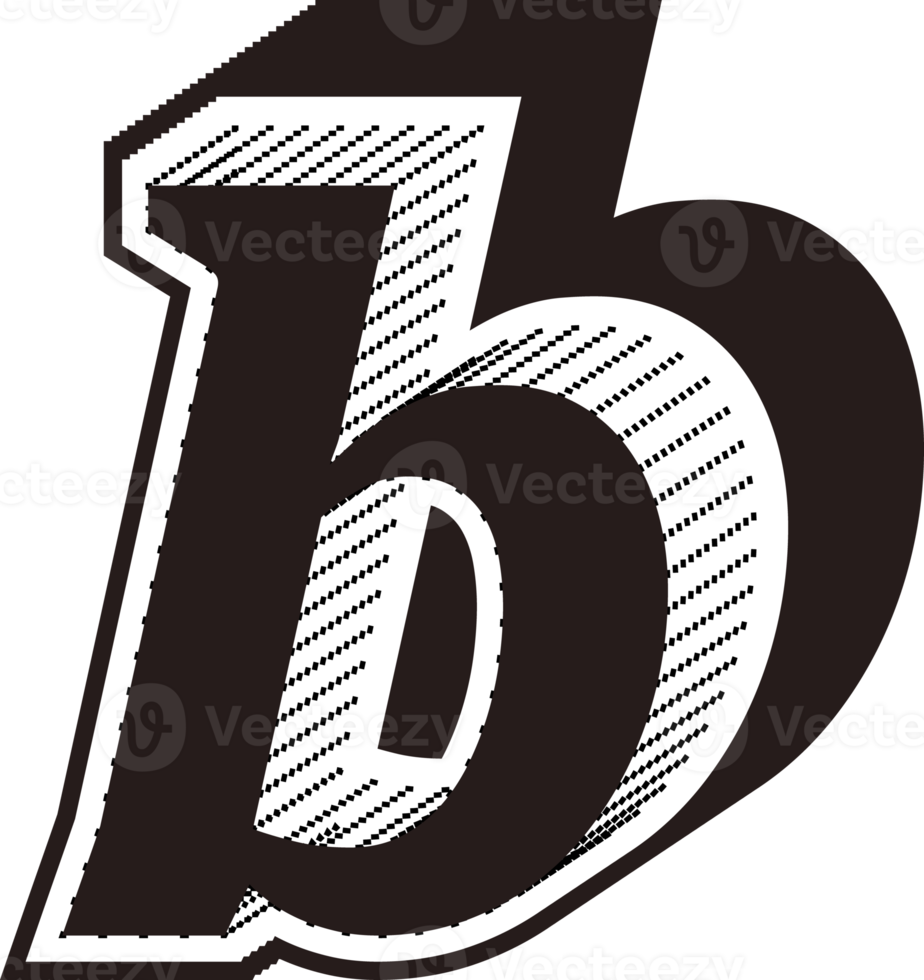 Black and white letters png