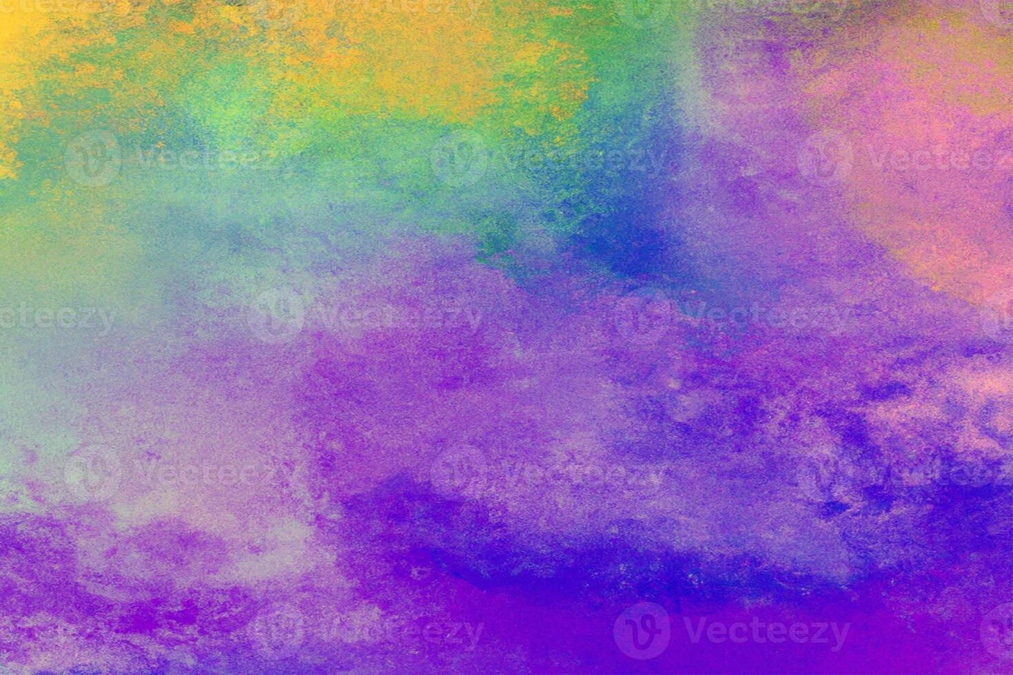 Watercolor pastel background. aquarelle colorful stains on paper. photo