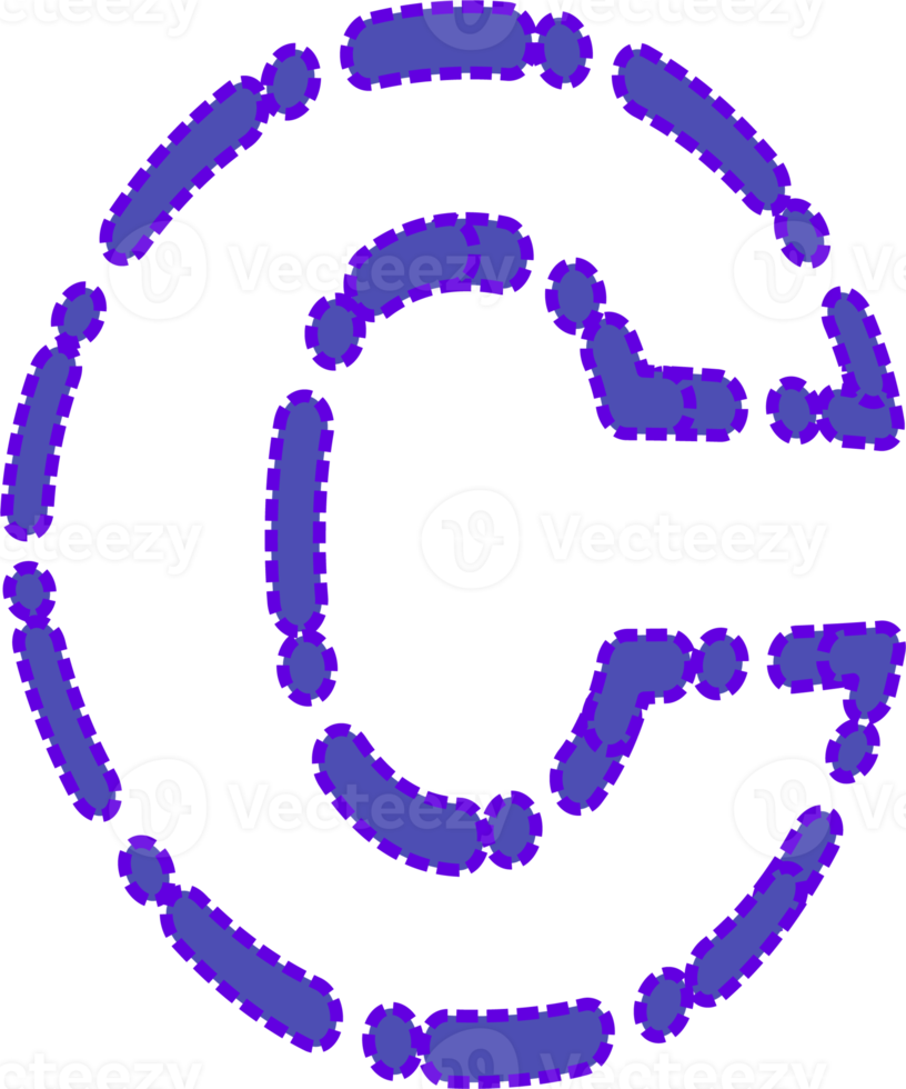 contour points alphabet des lettres illustration png