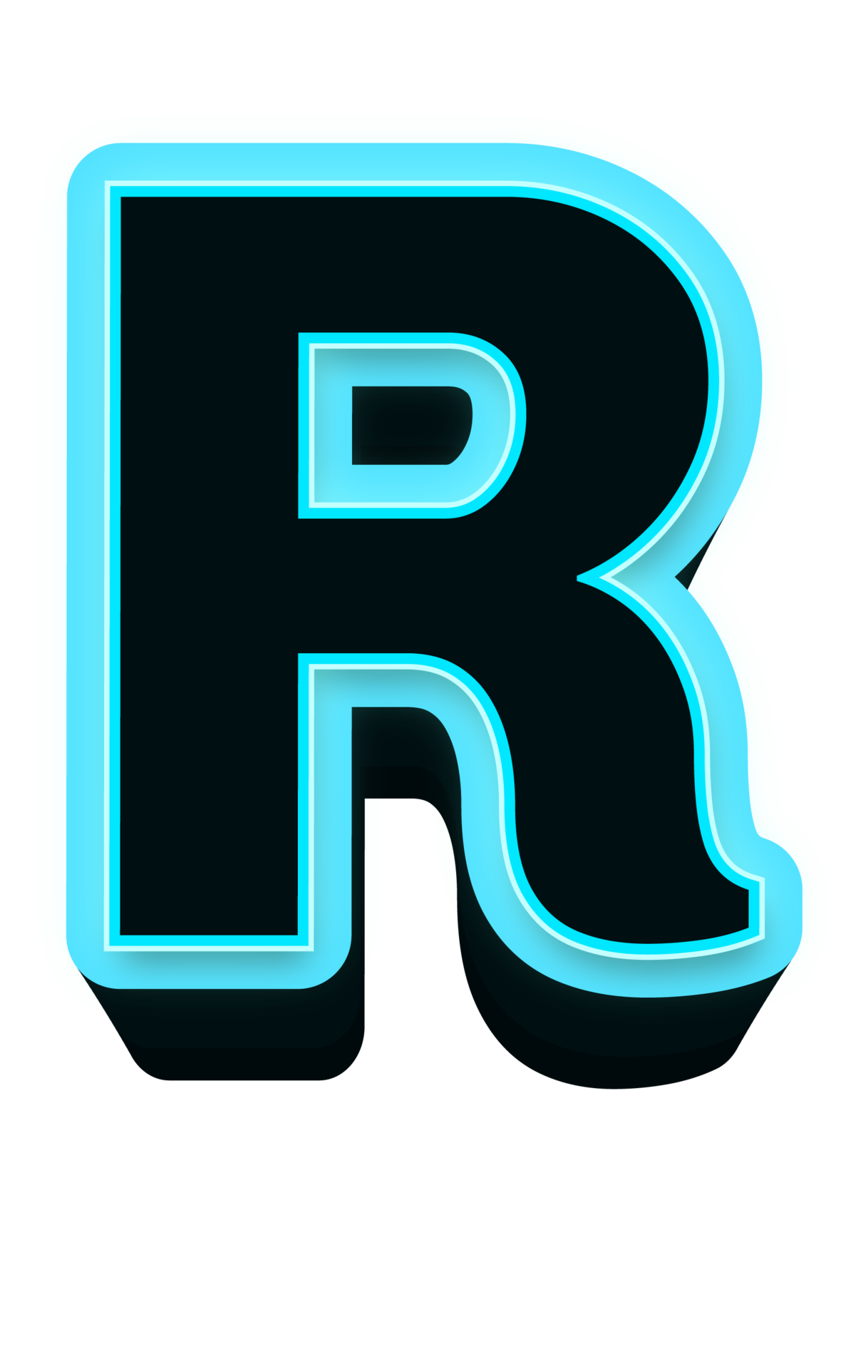 Neon alphabet letters 22941018 PNG