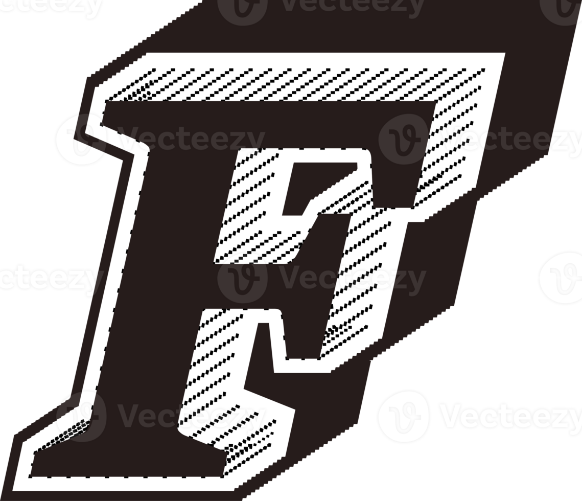 Black and white letters png