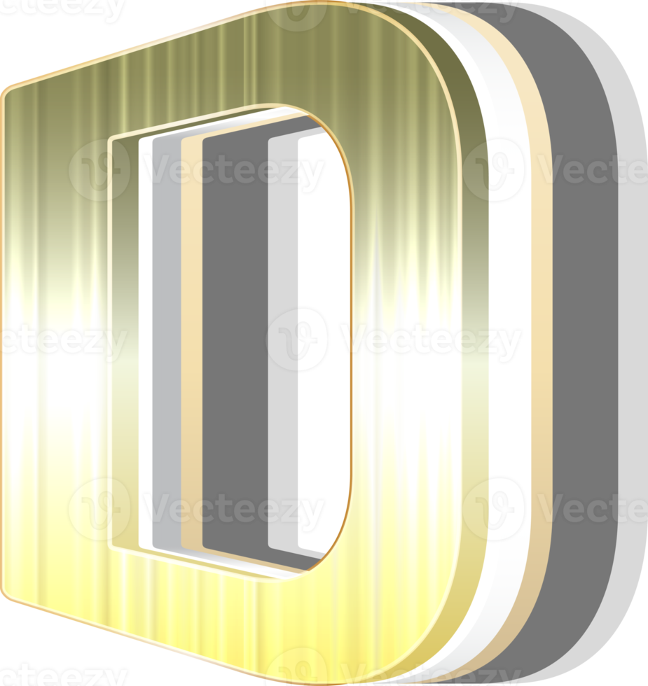 Luxury 3d alphabet letters png