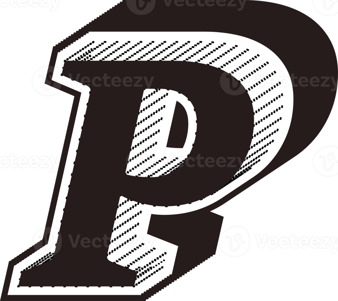 Black and white letters png