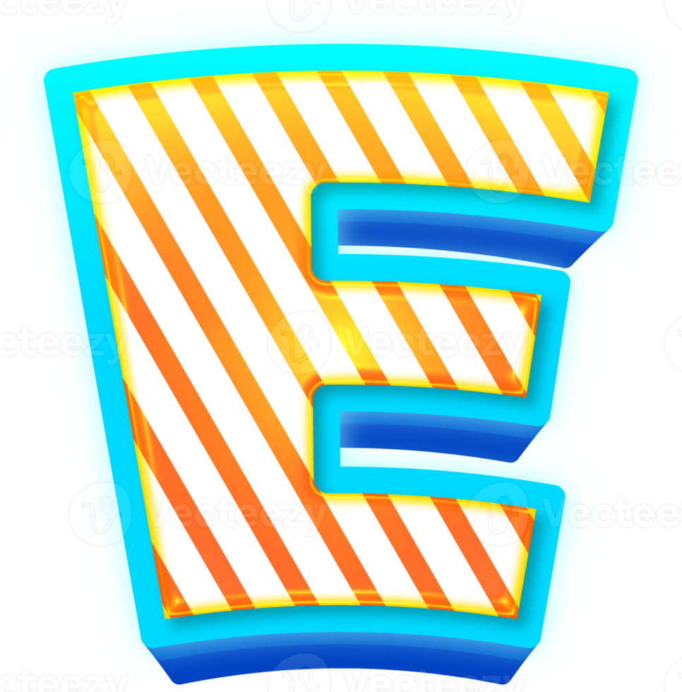 Candy alphabet letters png