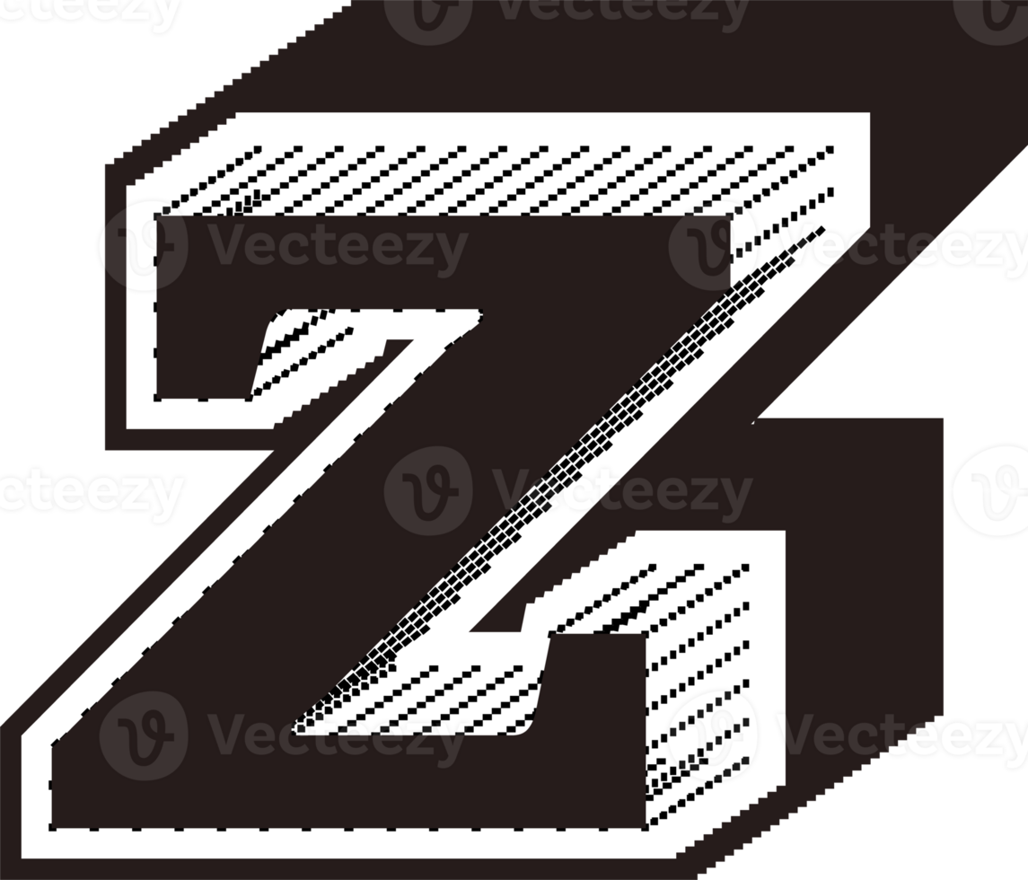 Black and white letters png