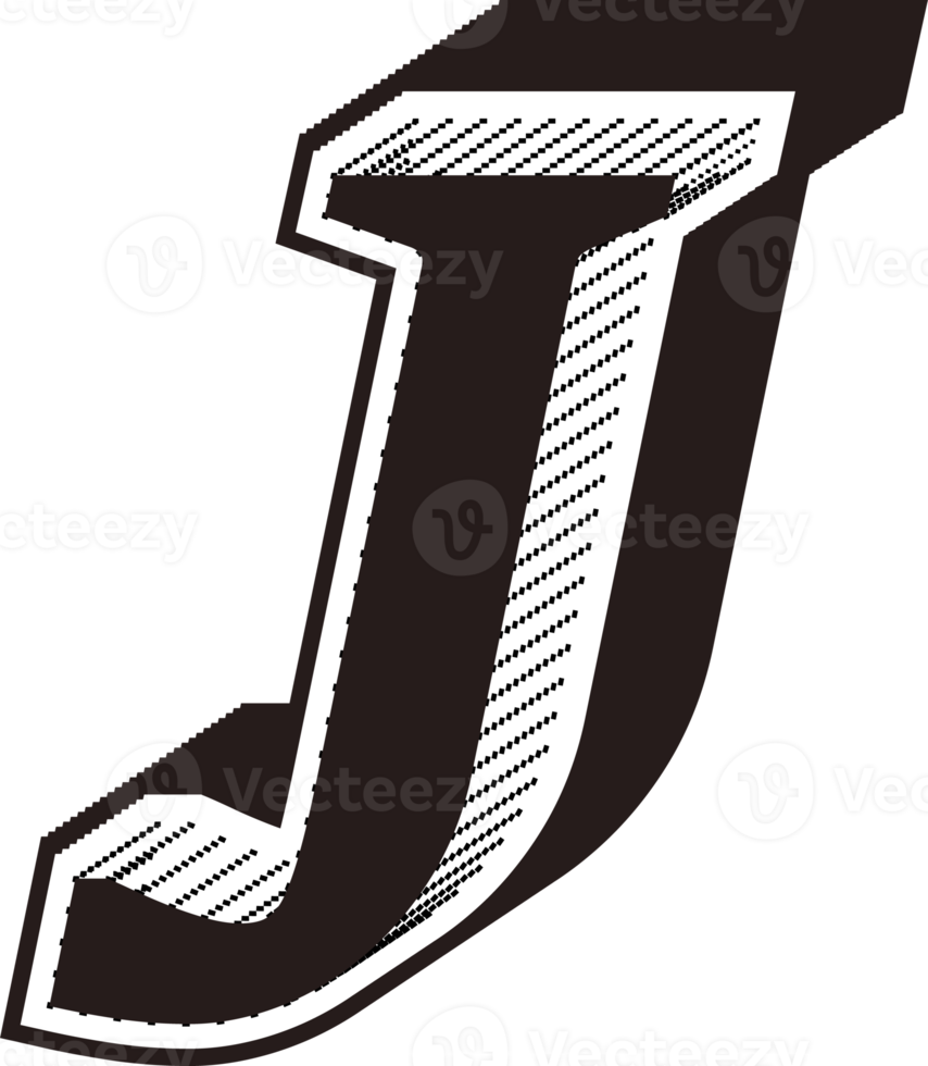 Black and white letters png